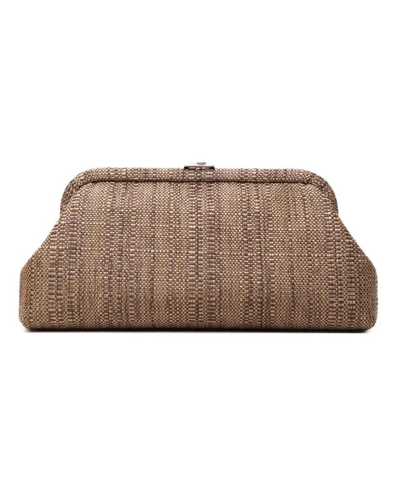 Jimmy Choo Gewebte Skylar Clutch - Braun Braun