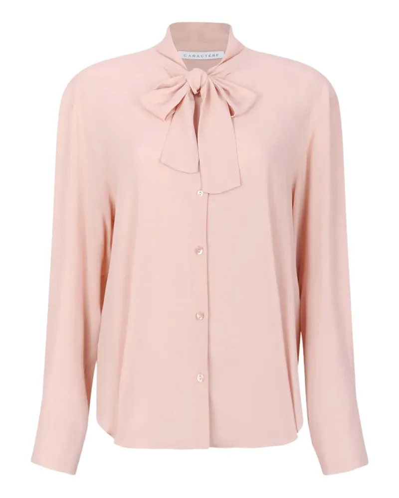 Caractère Hemd mit Schleife - Rosa Rosa