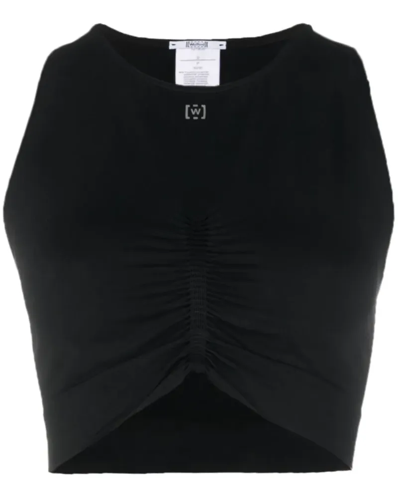 Wolford Geraffte Leggings - Schwarz Schwarz