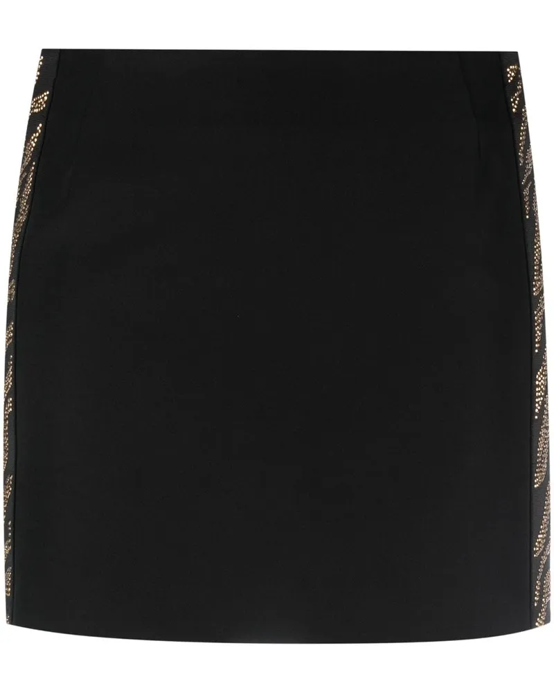 Just Cavalli Minirock mit Pailletten - Schwarz Schwarz