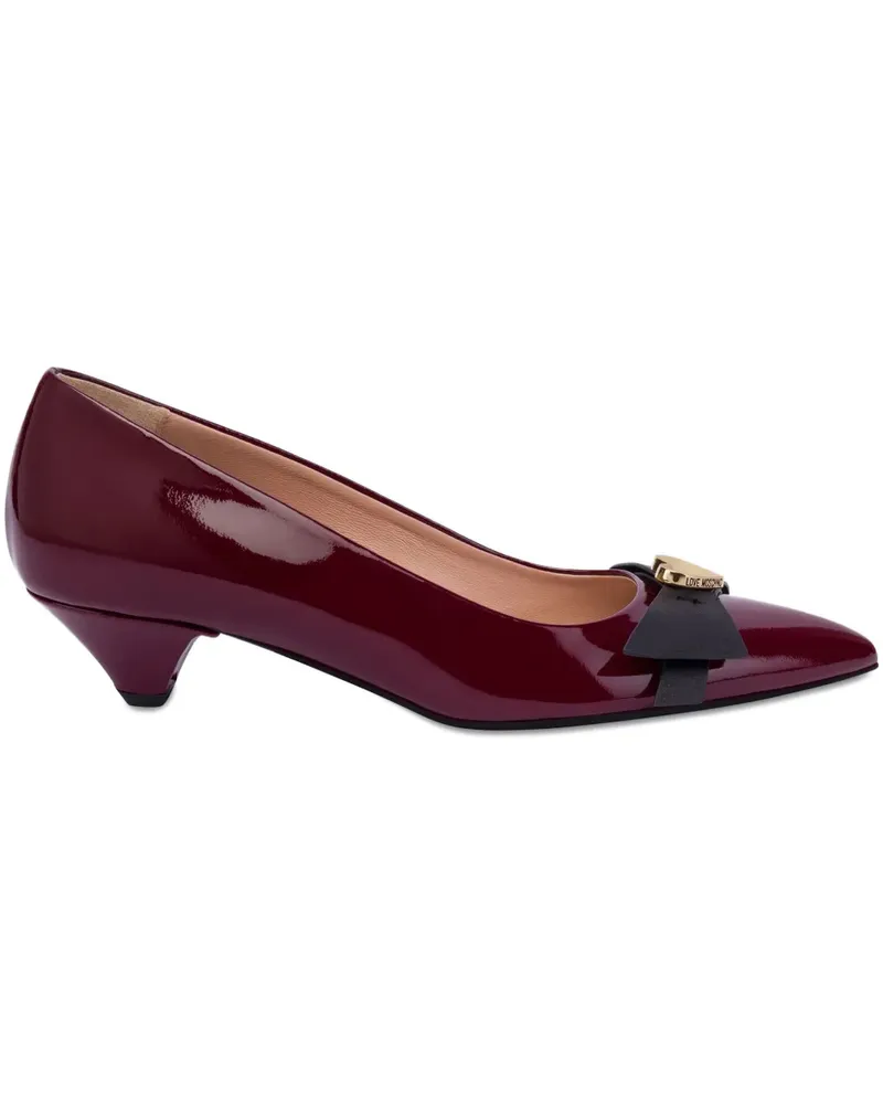 Moschino Klassische Pumps - Rot Rot
