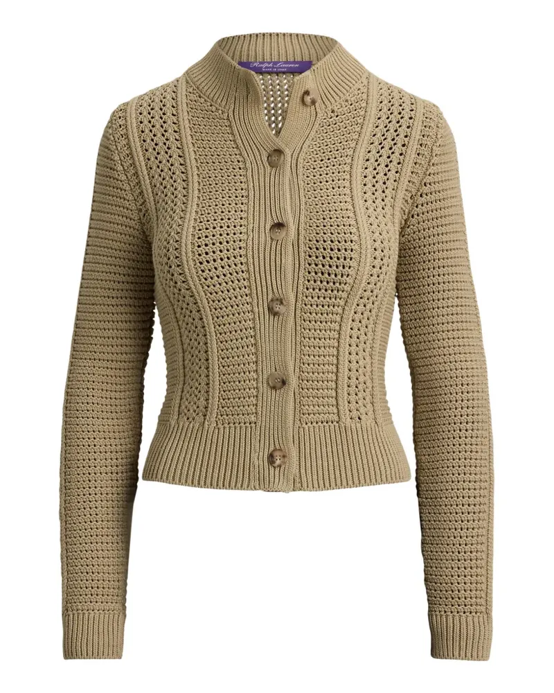 Ralph Lauren Cardigan mit Stehkragen - Braun Braun