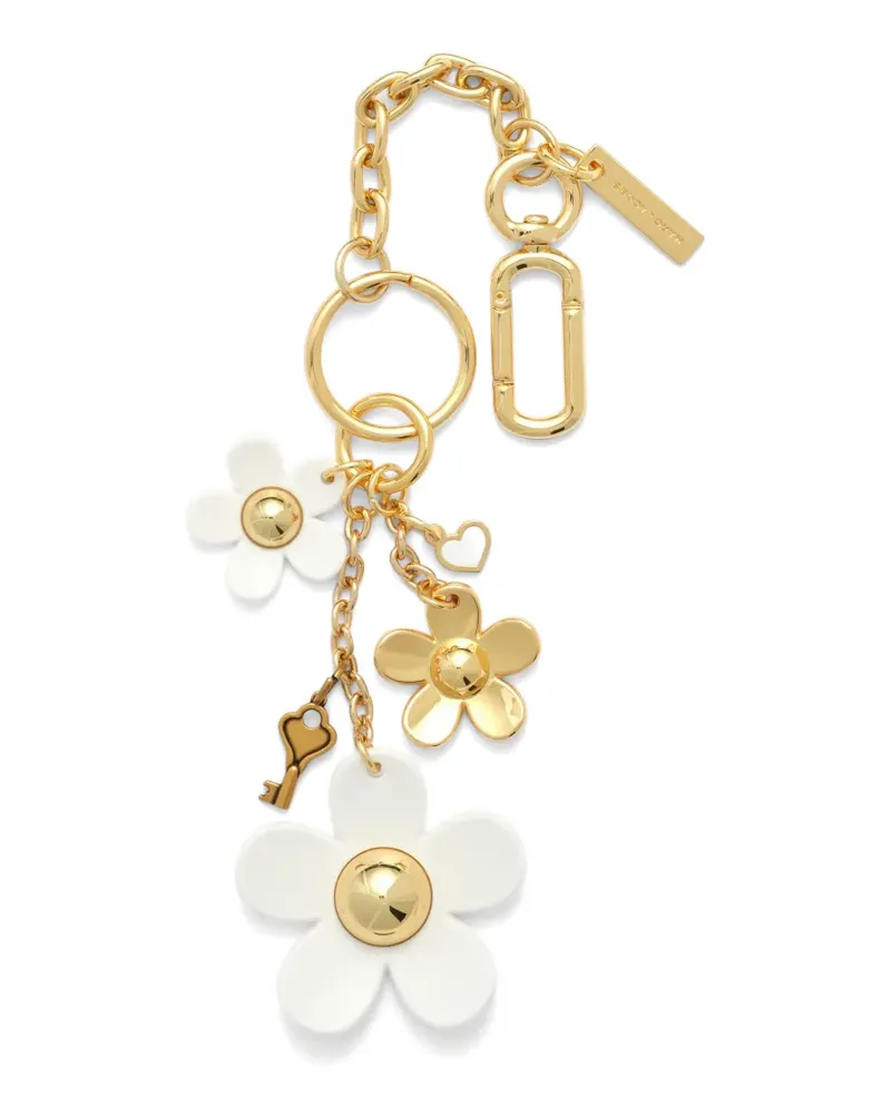 Marc Jacobs Daisy Cluster bag charm - Gold Gold