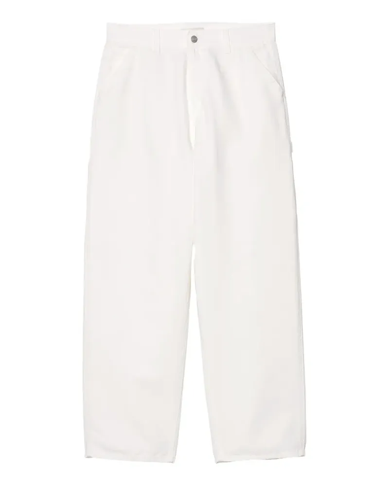 Carhartt WIP Brandon Single Knee Hose - Weiß Weiß
