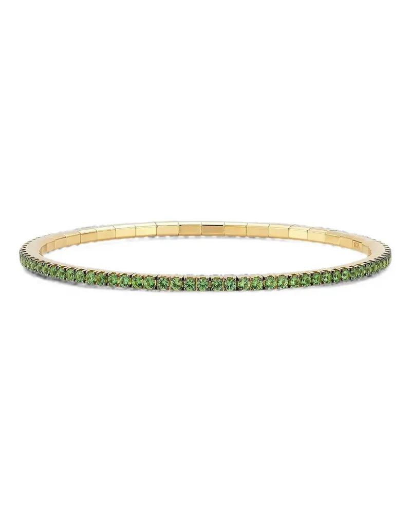 Roberto Demeglio tsavorite stretch tennis bracelet - Gold Gold