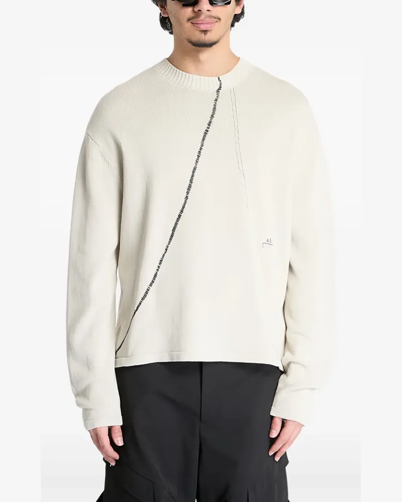 ACW* Millbank Pullover mit asymmetrischer Naht - Nude Nude