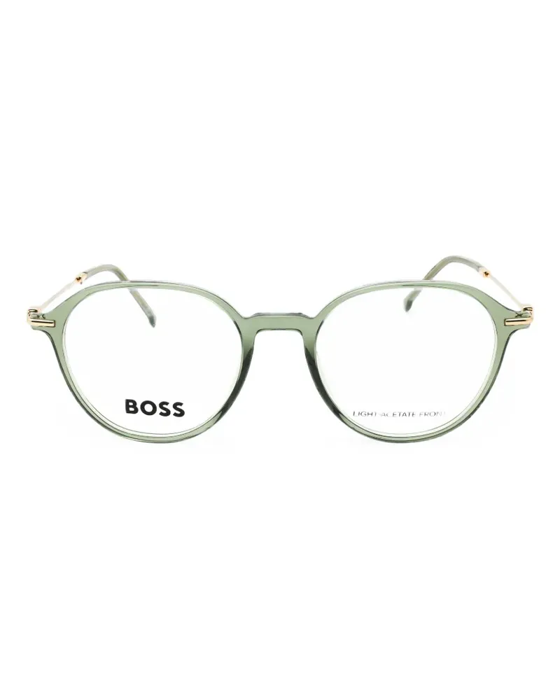 HUGO BOSS round-frame glasses - Grün Grün