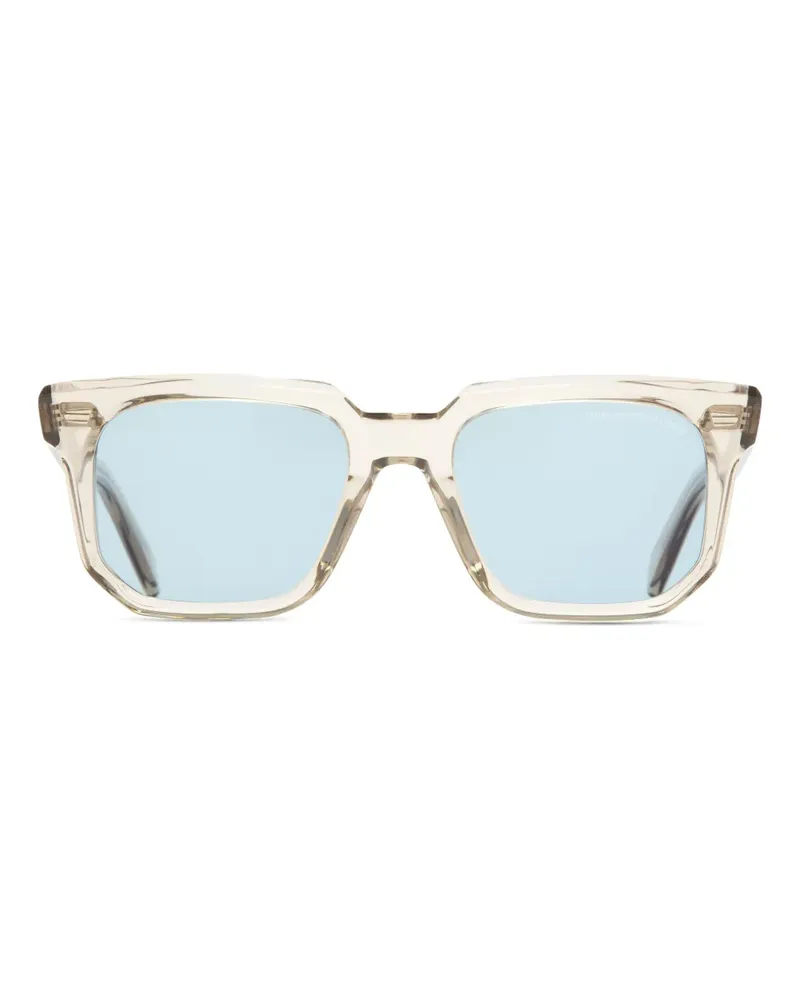 Cutler and Gross Sonnenbrille mit eckigem Gestell - Nude Nude