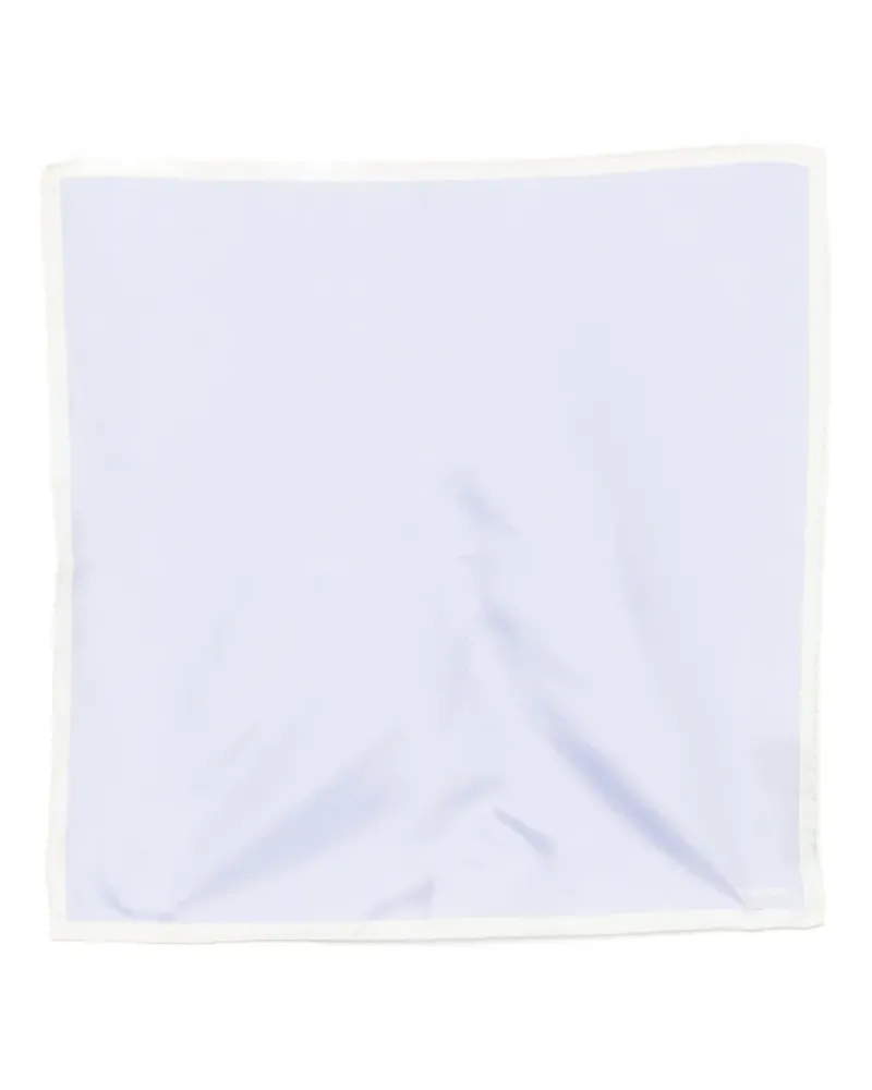 Tom Ford Einstecktuch aus Satin - Blau Blau