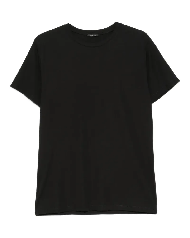 IMPERIAL T-Shirt mit rundem Ausschnitt - Schwarz Schwarz