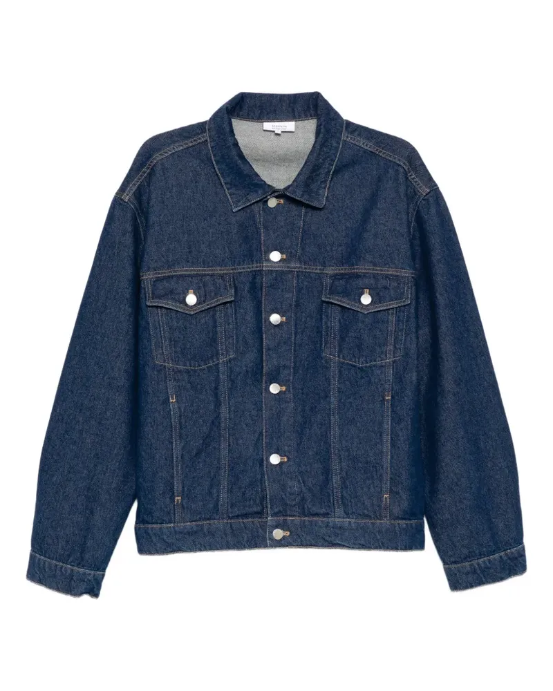 Kitsuné denim trucker jacket - Blau Blau