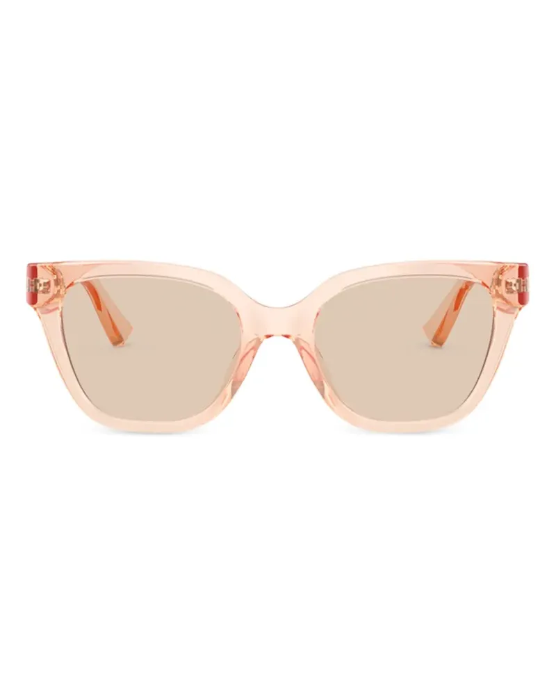 Armani Exchange Transparente Cat-Eye-Sonnenbrille - Orange Orange