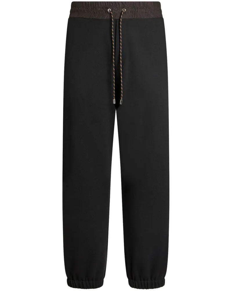 Etro Jogginghose mit Kordelzug - Schwarz Schwarz