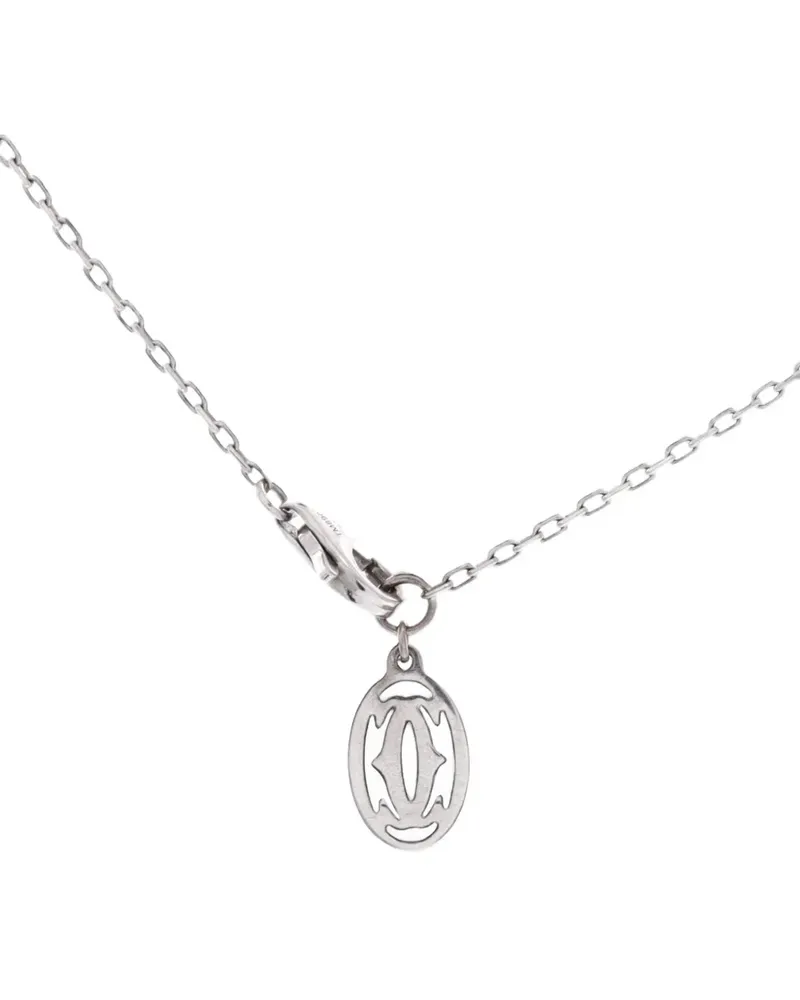 Cartier D'Amour Pendant 18K White Gold with Diamond Small necklace - Silber Silber