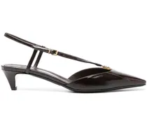 FFold Slingback-Pumps 40mm - Braun
