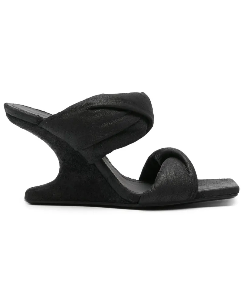 Rick Owens Cantilever Sandalen 80mm - Schwarz Schwarz