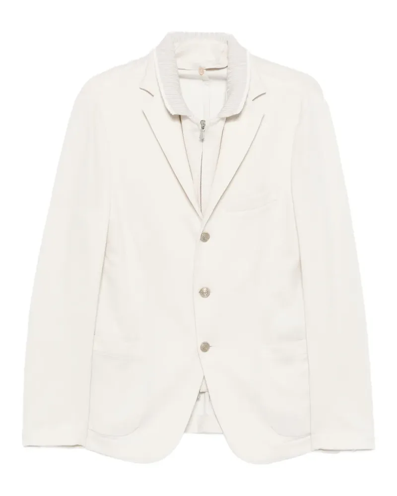 Eleventy Jacke mit Taschen - Nude Nude