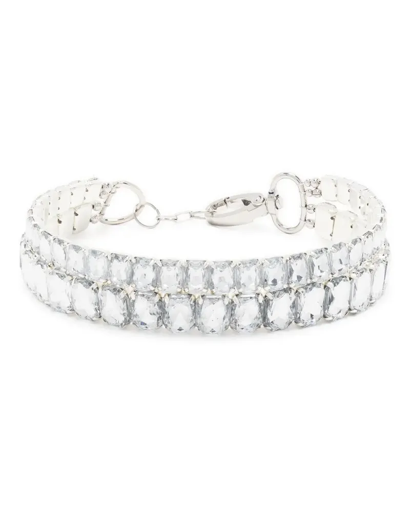 ATU Body Couture x Shir Fine Jewellery Choker mit Kristallen - Silber Silber