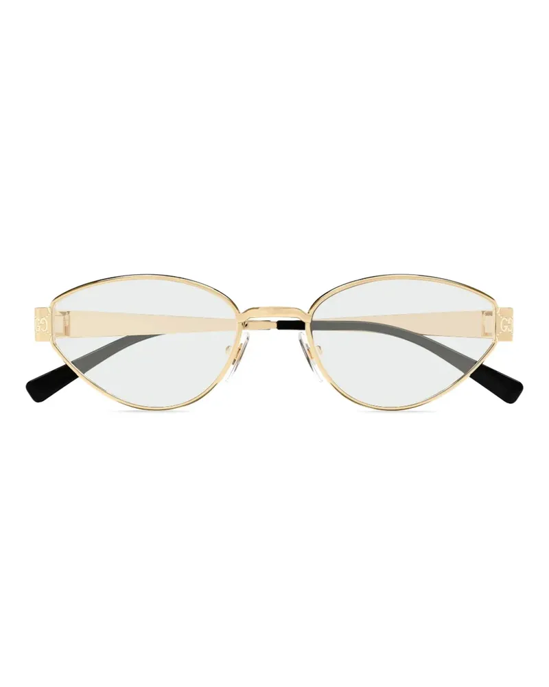 Gucci Brille mit Cat-Eye-Gestell - Gold Gold