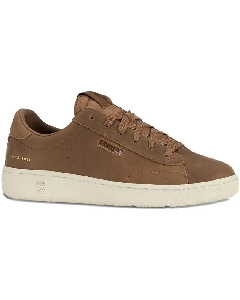K-Swiss Sneakers aus Leder - Braun Braun