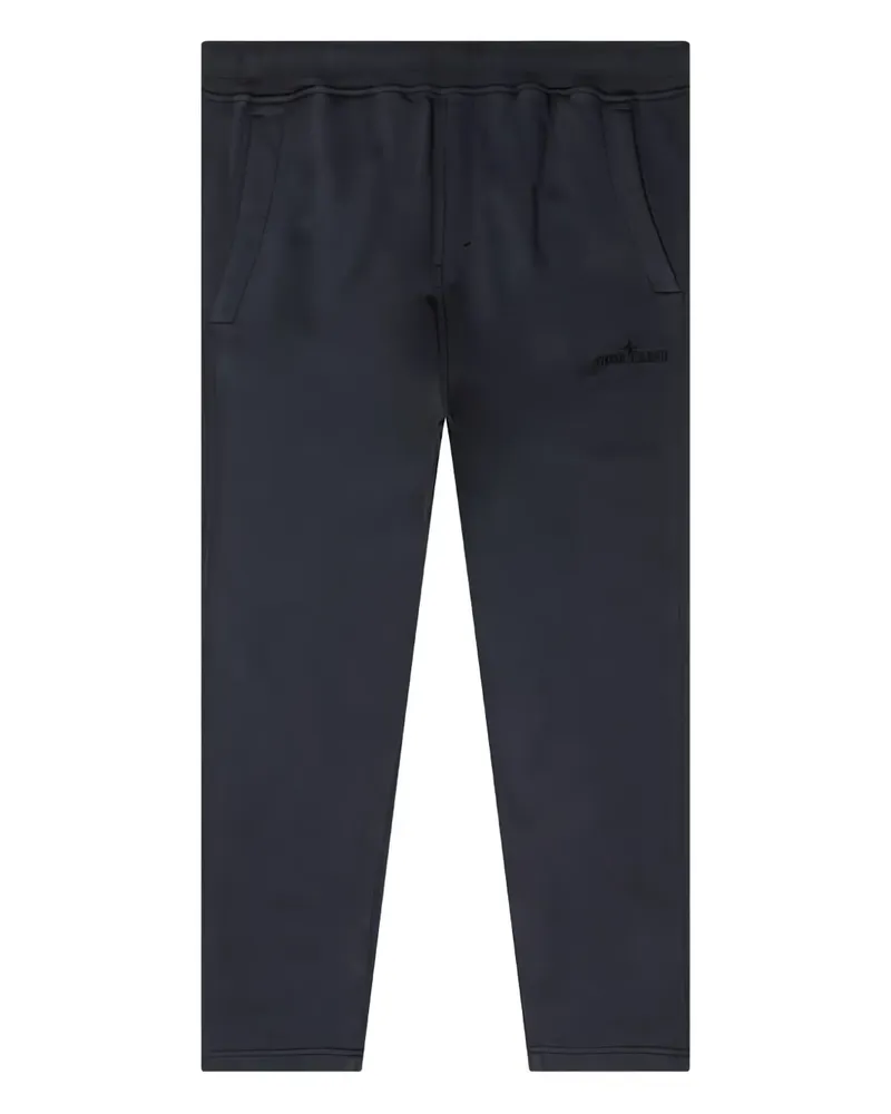 Stone Island Jogginghose mit Logo-Stickerei - Schwarz Schwarz