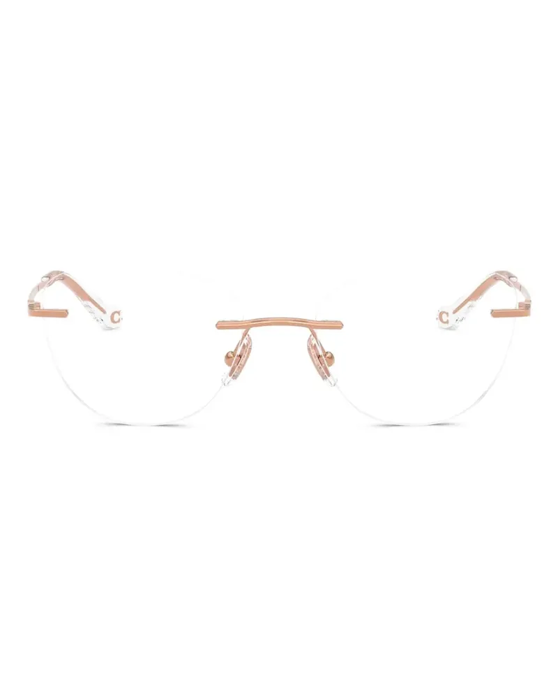 Coach Rahmenlose Brille - Rosa Rosa