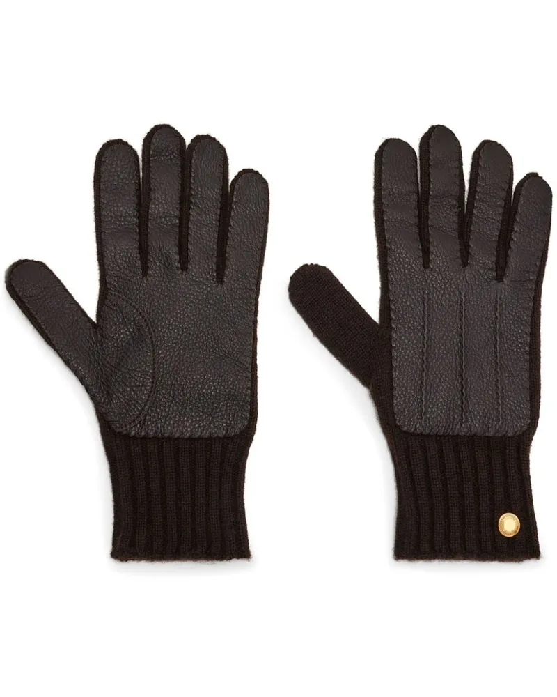 Tom Ford Handschuhe aus geripptem Strick - Braun Braun