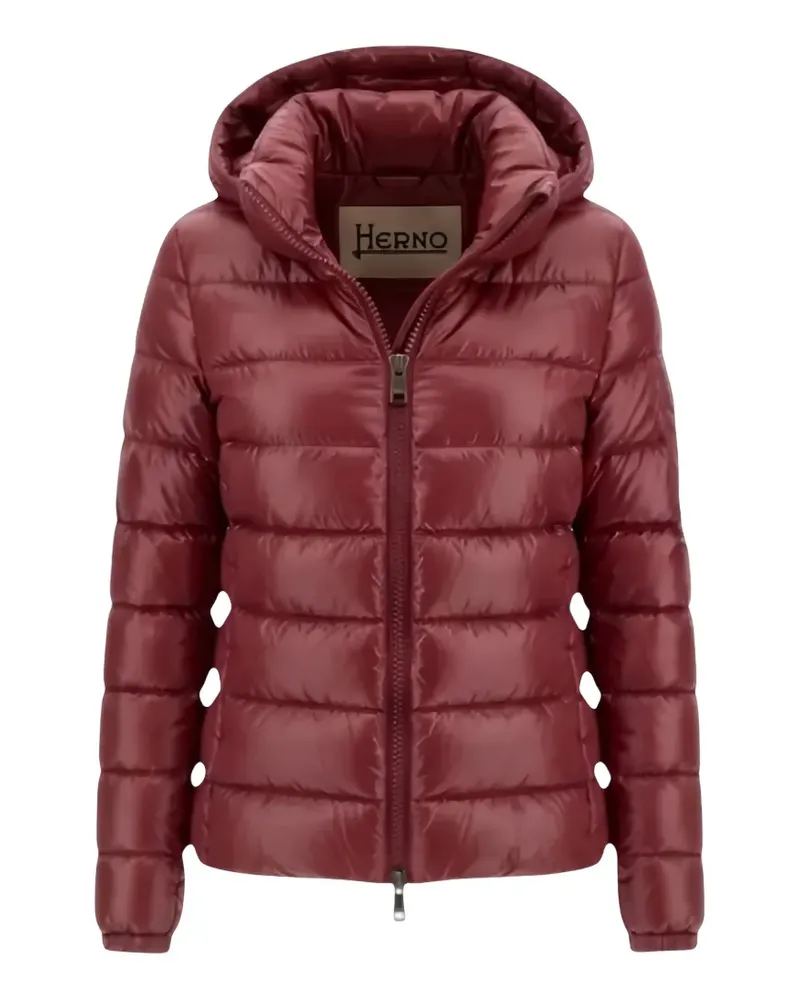 Herno quilted hooded jacket - Rot Rot