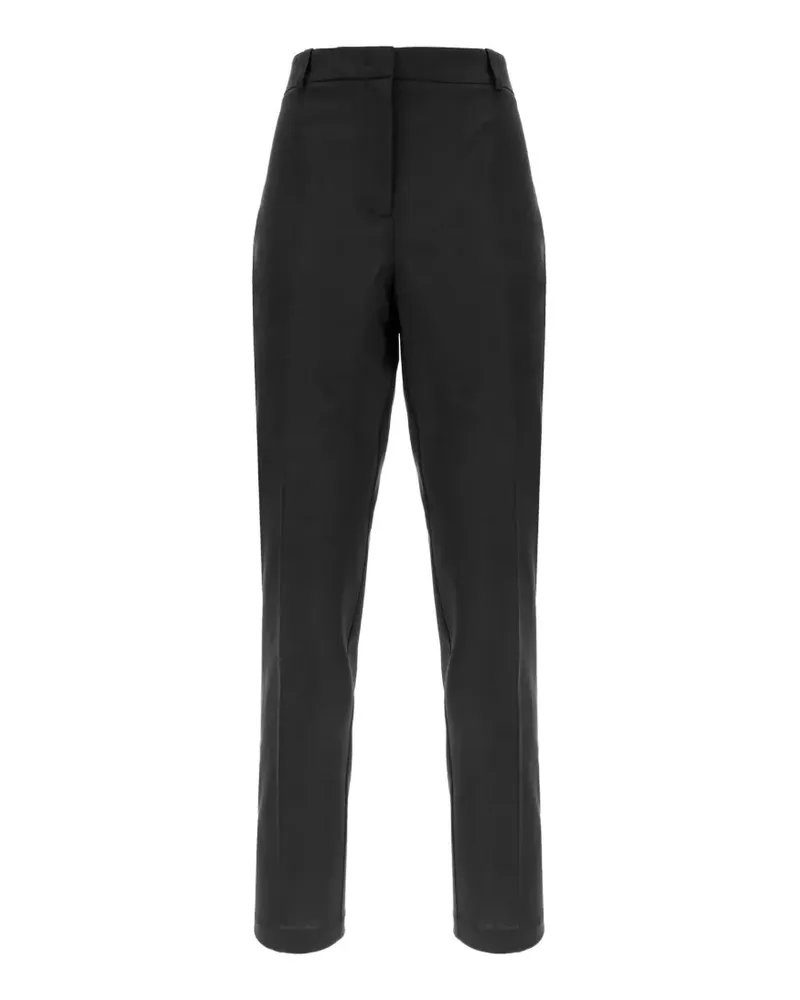 HUGO BOSS Klassische Hose mit Bügelfalten - Schwarz Schwarz