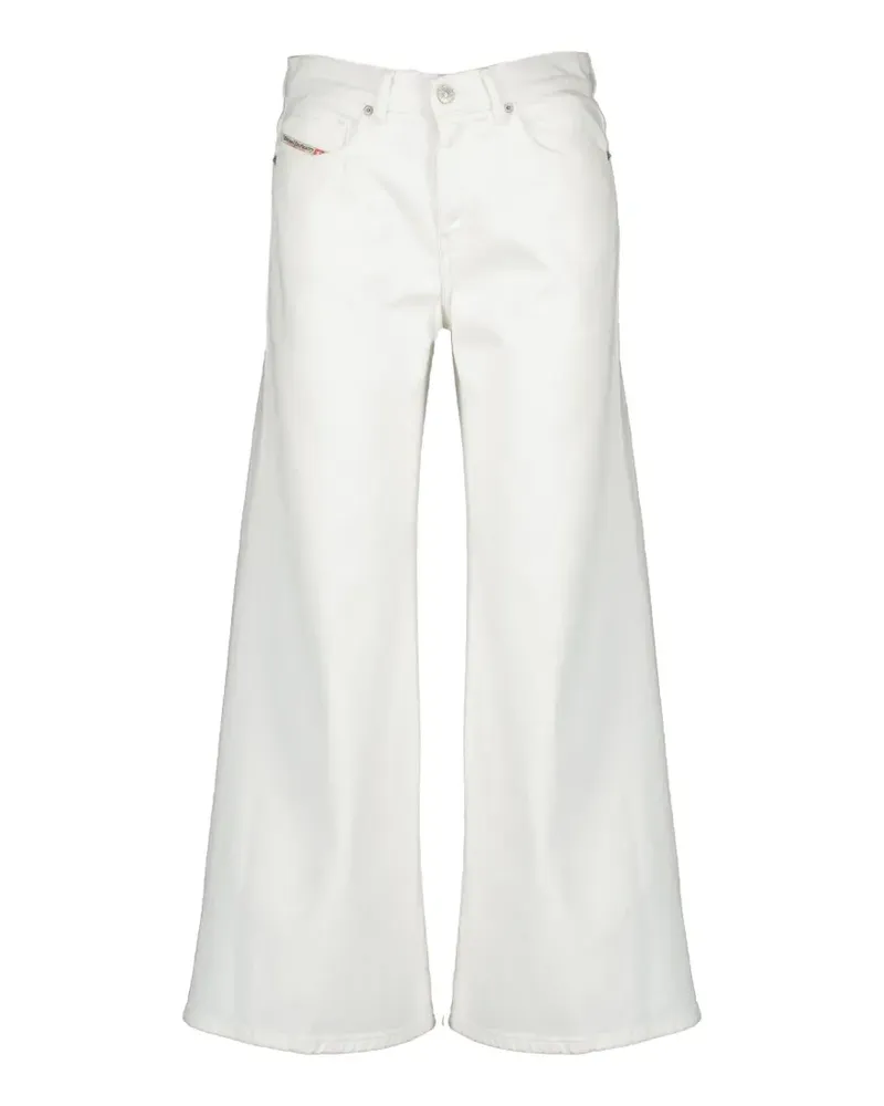 Diesel five-pocket wide-leg jeans - Weiß Weiß