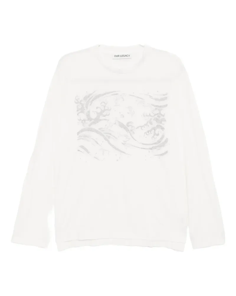 Our Legacy Box T-shirt - Weiß Weiß