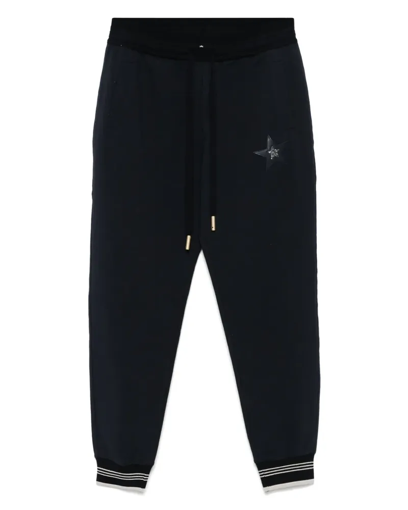 Lorena Antoniazzi Jogginghose mit Sternapplikation - Blau Blau