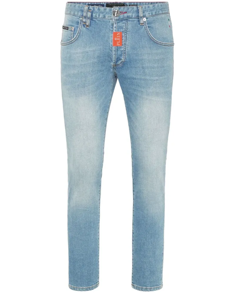 Philipp Plein Klassische Skinny-Jeans - Blau Blau