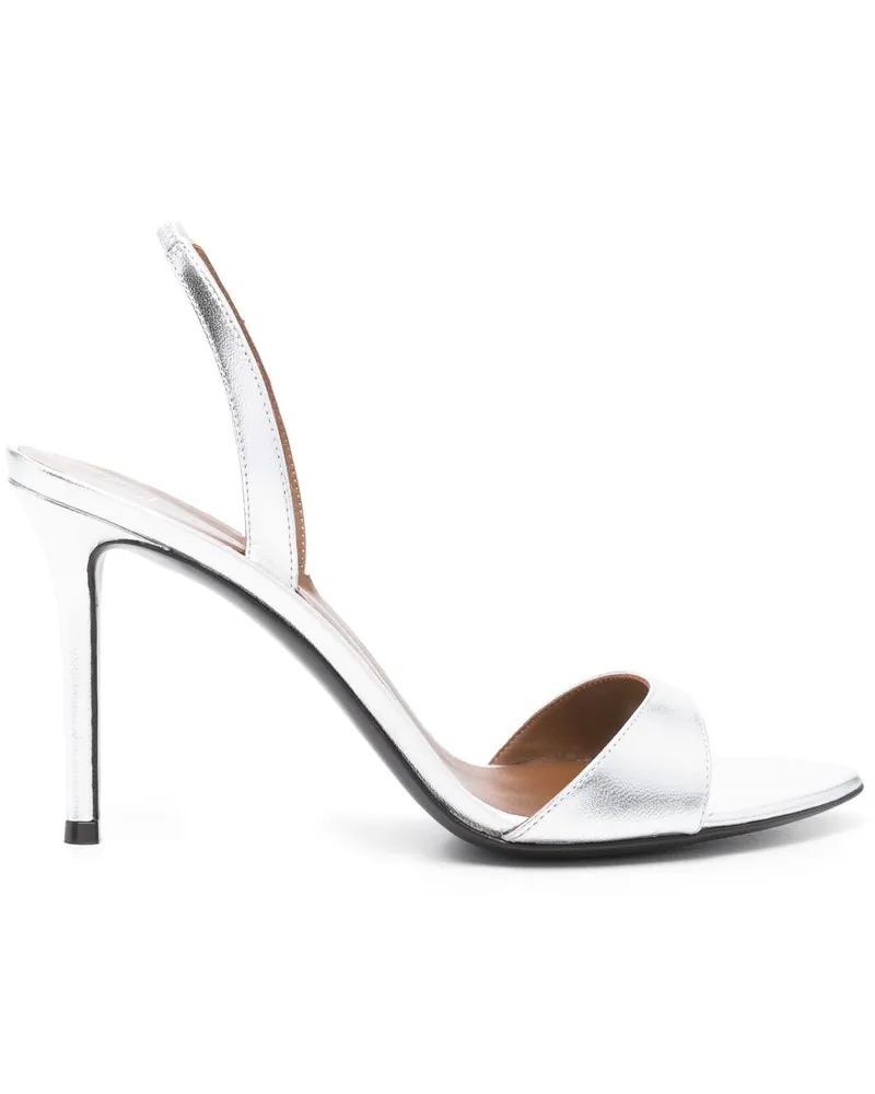 Giuseppe Zanotti Llibeth Sandalen 100mm - Silber Silber