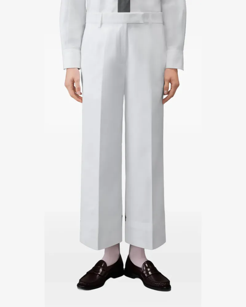 Thom Browne Chino aus Gabardine - Weiß Weiß