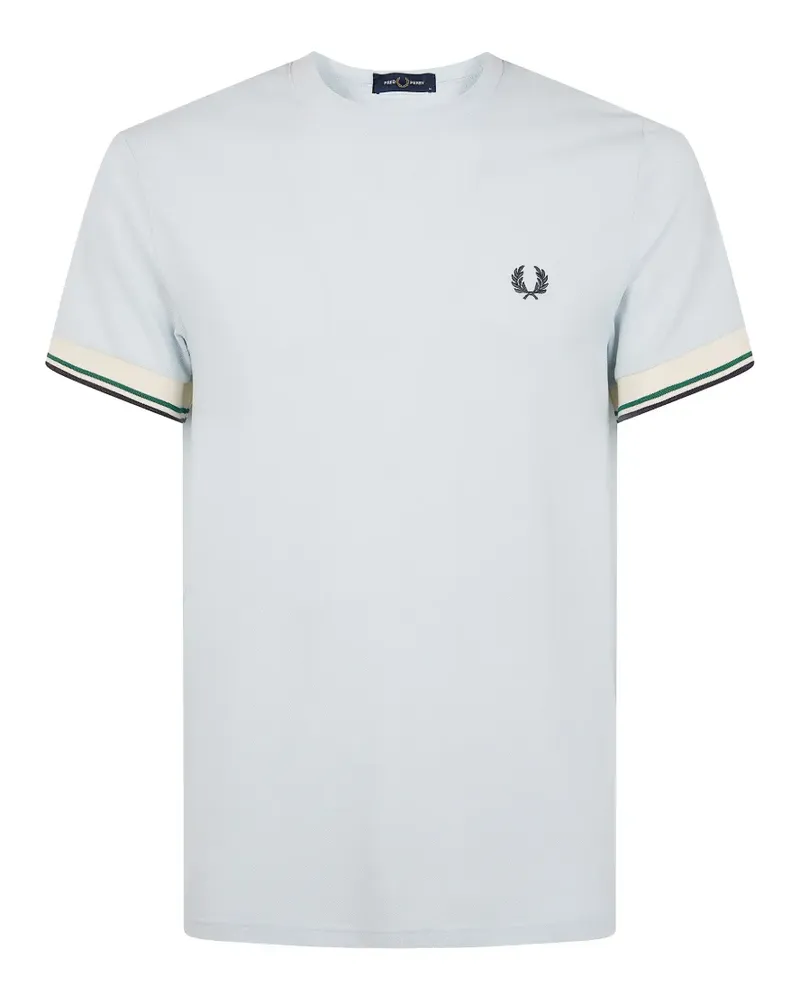 Fred Perry twin-tipped Laurel Wreath T-shirt - Blau Blau