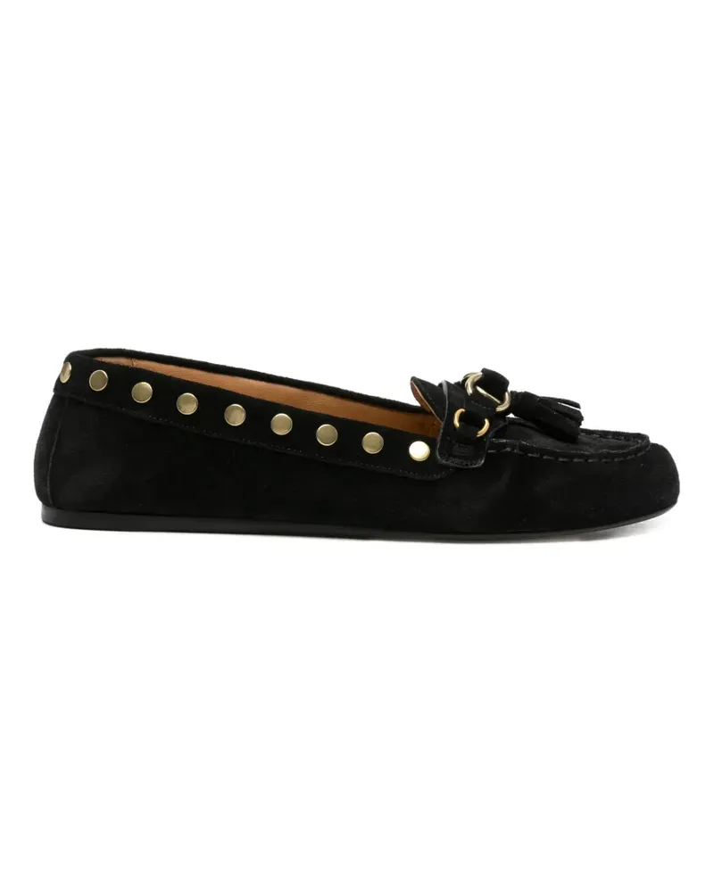 Isabel Marant tassel studded loafers - Schwarz Schwarz