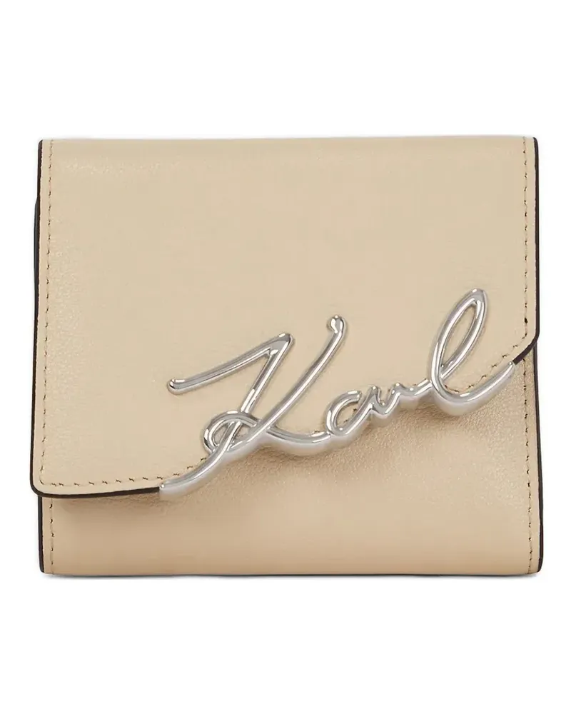 Karl Lagerfeld K/Signature Portemonnaie - Nude Nude