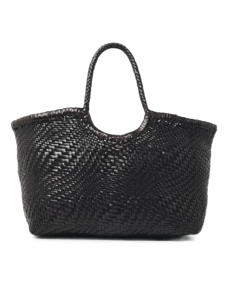 Dragon Diffusion Nantucket Optical woven tote bag - Braun Braun