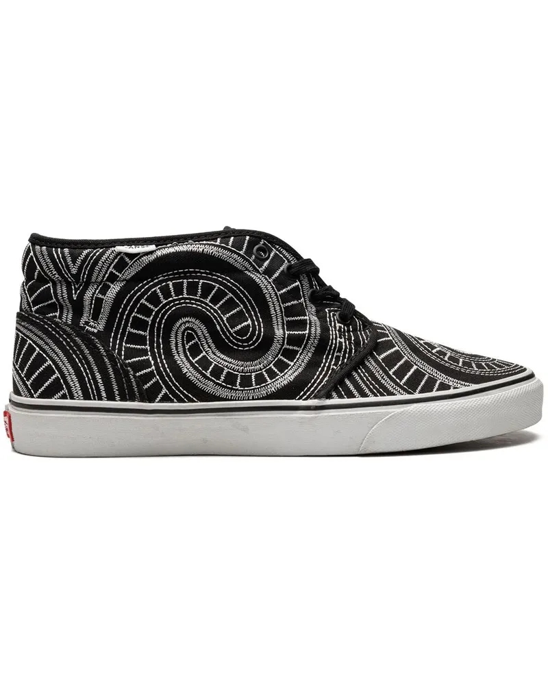 Vans x Supreme Spiral Chukka-Boots Schwarz