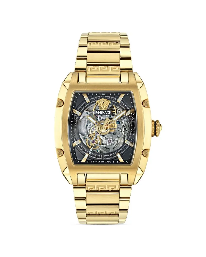 Versace Dominus Skeleton 42mm - Schwarz Schwarz