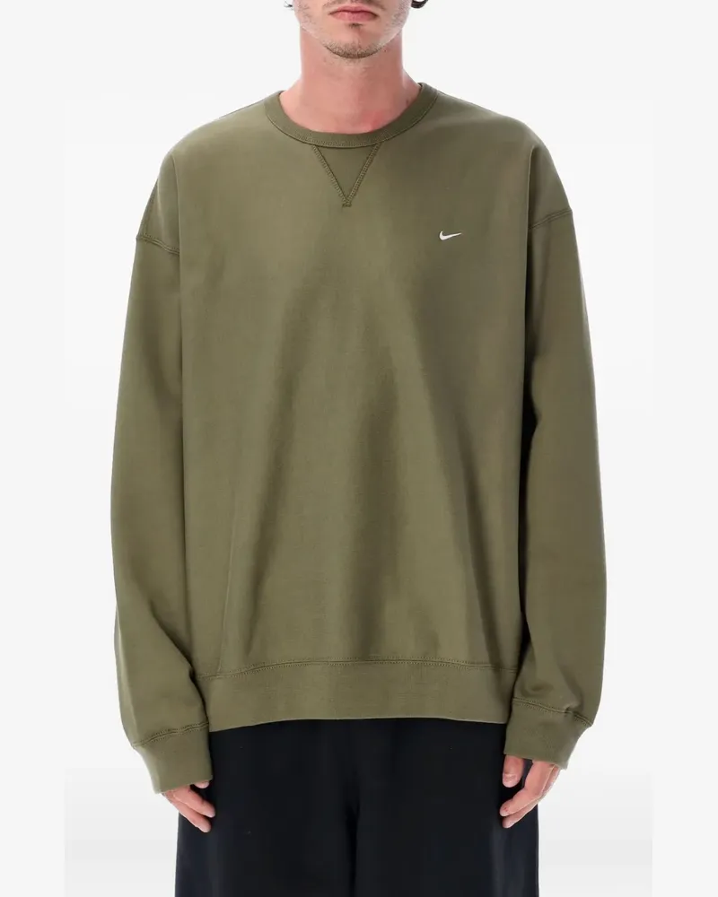 Nike Sweatshirt mit Swoosh - Grün Grün