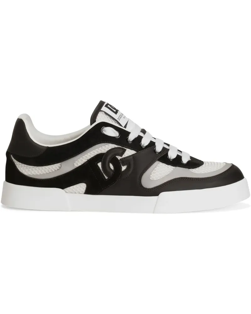 Dolce & Gabbana Sneakers mit Einsätzen - Schwarz Schwarz