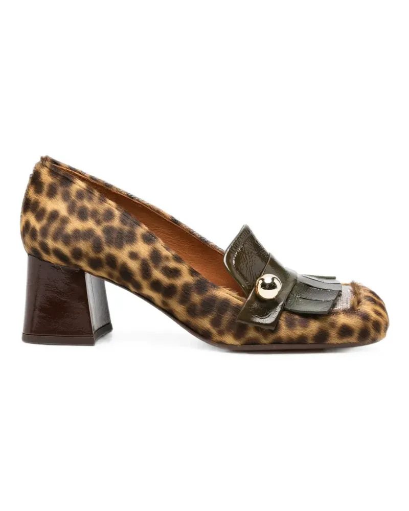 Chie Mihara Pumps mit Leopardenprint - Braun Braun