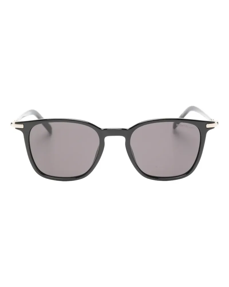 Montblanc square-frame sunglasses - Schwarz Schwarz