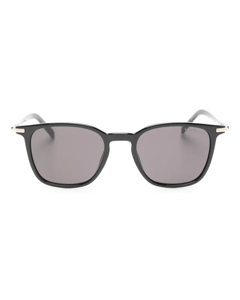 Montblanc square-frame sunglasses - Schwarz Schwarz