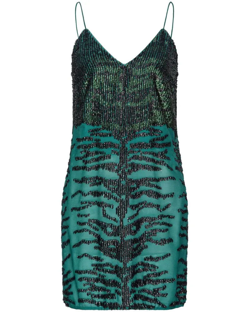 Pinko Narbonne Minikleid - Grün Grün