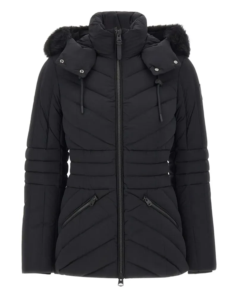 Mackage Nadia-Sh quilted shearling jacket - Schwarz Schwarz