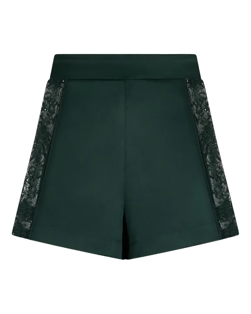 Aubade Midnight Whisper Pyjama-Hose mit Spitzenbesatz - Grün Grün
