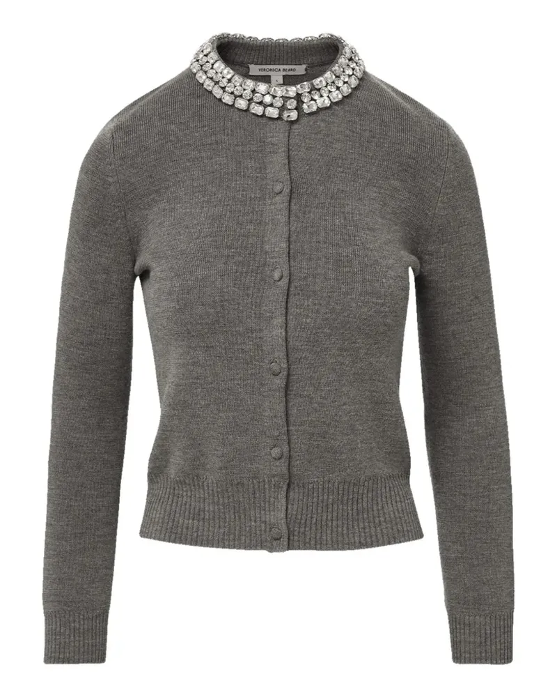 Veronica Beard Daro embellished cardigan - Grau Grau